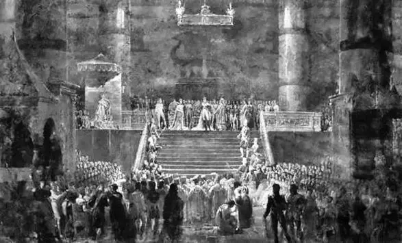 Э Верне Коронация Александра I 15 сентября 1801 года Для начала праздника - фото 149