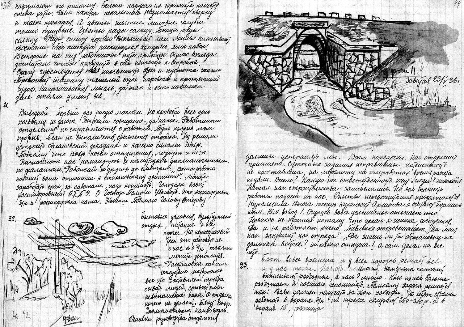 Страницы из дневника Ивана Чистякова На строительстве БайкалоАмурской - фото 5