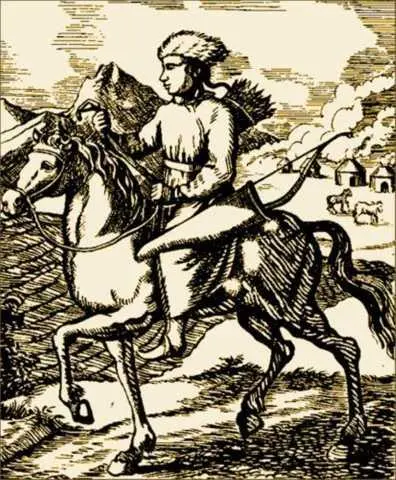 Дауры С гравюры из книги Н К Витсена 1692 г Амурское население говорило на - фото 5