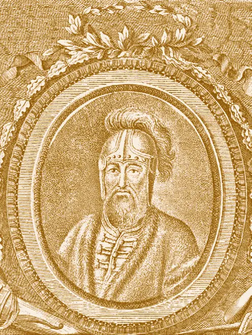 Князь Святополк II Гравюра 1805 г Ситуация была сверхсложная Всеволод не - фото 97