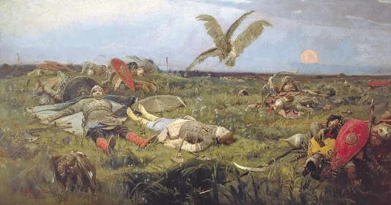 ВМ Васнецов После побоища Игоря Святославича с половцами Князь Рюрик II - фото 133