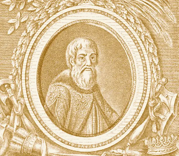 Князь Всеволод III Гравюра 1805 г Игорь Святославич потомок князя Олега - фото 135