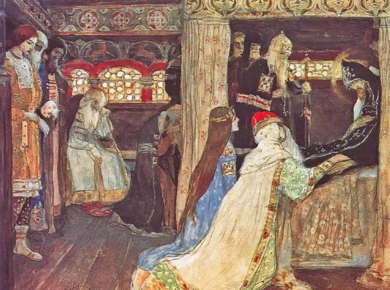 МВ Нестеров Александр Невский на смертном одре В условиях когда среди - фото 165