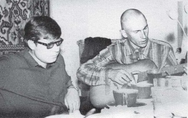 Владимир Жильцов и Сергей Пономарев июнь 1974 года Надежда Андреева в - фото 27