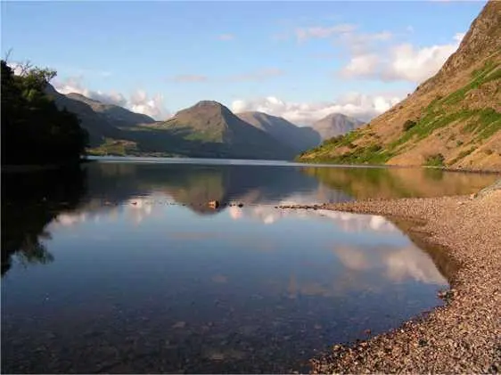 Васт Ватер Wast Water самое глубокое озеро Англии Графство Камберленд - фото 40