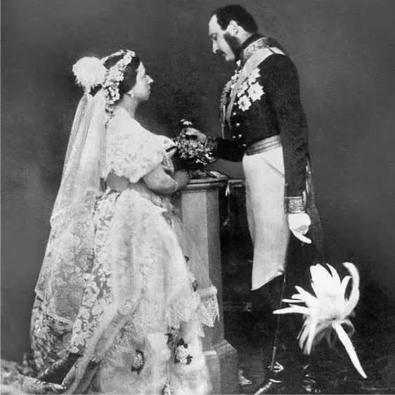 Свадебная фотография Виктории и Альберта 1840 год Будущие супруги впервые - фото 44