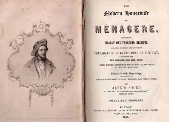 Современная Домохозяйка издание 1851 года с портретом автора Проработал он - фото 230