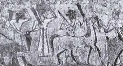 Сирийцыханааниты доставляющие товары из АмурруРетену в Египет во время - фото 122