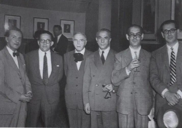А Штейнберг на заседании Мирового еврейского конгресса 1950е или 1960е гг - фото 20