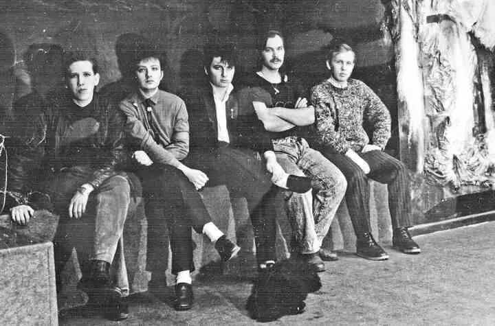 Агата Кристи март 1989 года Фото Владимира Кунина Телефестиваль Ступень к - фото 42
