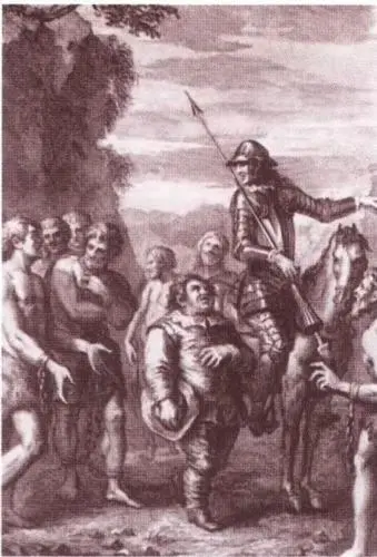 Гравюра для издания Дон Кихота Тонсонов Лондон 1738 Гравюра Мануэля - фото 25