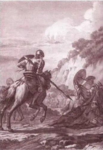 Гравюра Мануэля Сальвадора Кормоны Рис Хосе дель Кастилио 1780 Титульный - фото 26