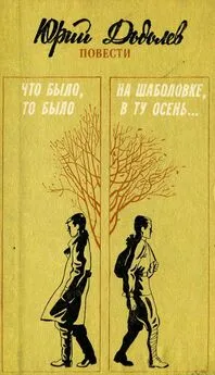 Юрий Додолев - Что было, то было. На Шаболовке, в ту осень...