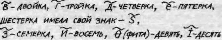 Приложения Впрочем далеко не все буквы алфавита входили в счетный ряд Б и Ж - фото 166