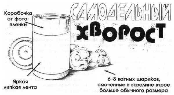 От шести до восьми ватных шариков смоченных в вазелине в яркой коробочке от - фото 59