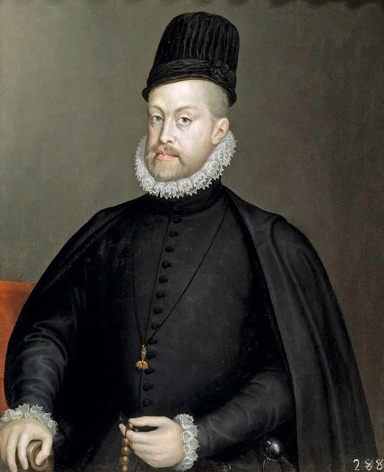Портрет Филиппа II Художник С Ангиссола ок 1564 Католическая реакция - фото 50