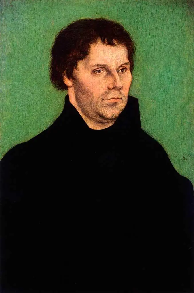 Портрет Мартина Лютера Художник Лука Кранах Старший 1525 Национальным героем - фото 6