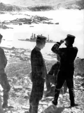 Илл 1 Японские войска в ПортАртуре 1905 г Илл 2 Японская артиллерия - фото 1