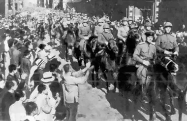 Илл 19 Встреча советских воиновосвободителей в Харбине 1945 г ПОДГОТОВКА - фото 19