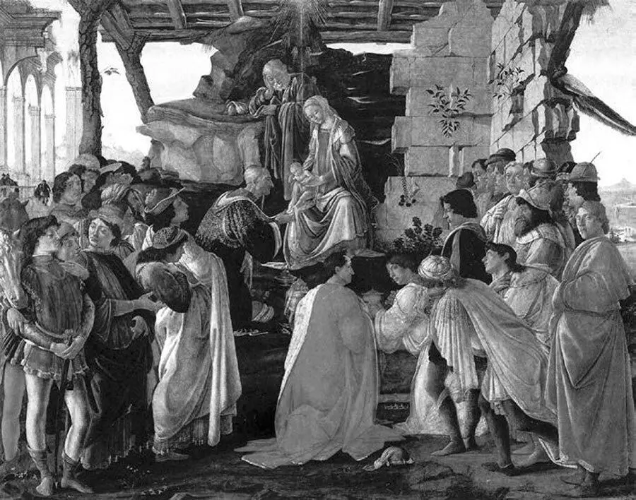 Поклонение волхвов 1475 г К 1475 году написал Поклонение волхвов Мне - фото 14