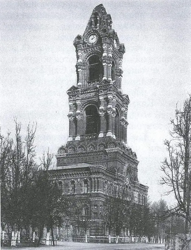 186 Колокольня Надвратная колокольня строилась по проекту ДЕВиноградова с - фото 61