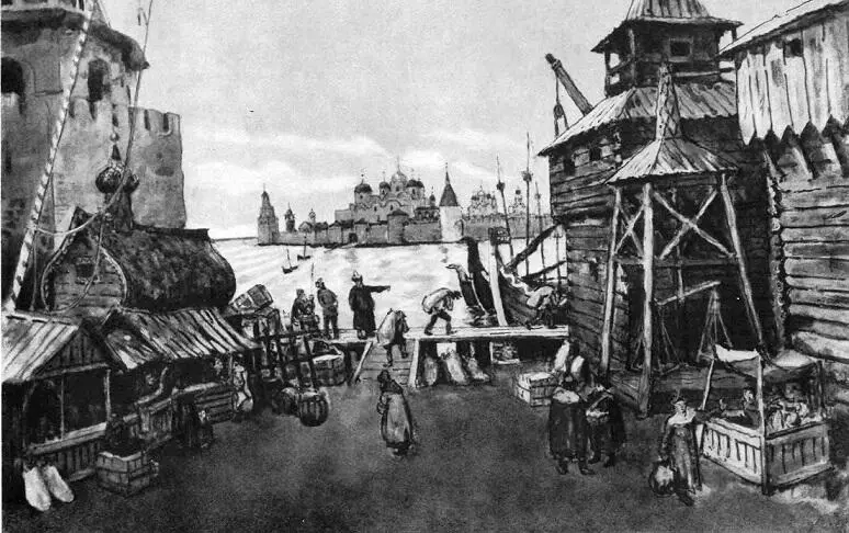 Время от времени Бенуа приглашают в кино по его рисункам выполняются декорации - фото 127