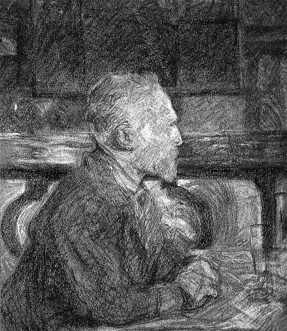 Рис 11 А де ТулузЛотрек Портрет Винсента Ван Гога 1887 Государственный - фото 11
