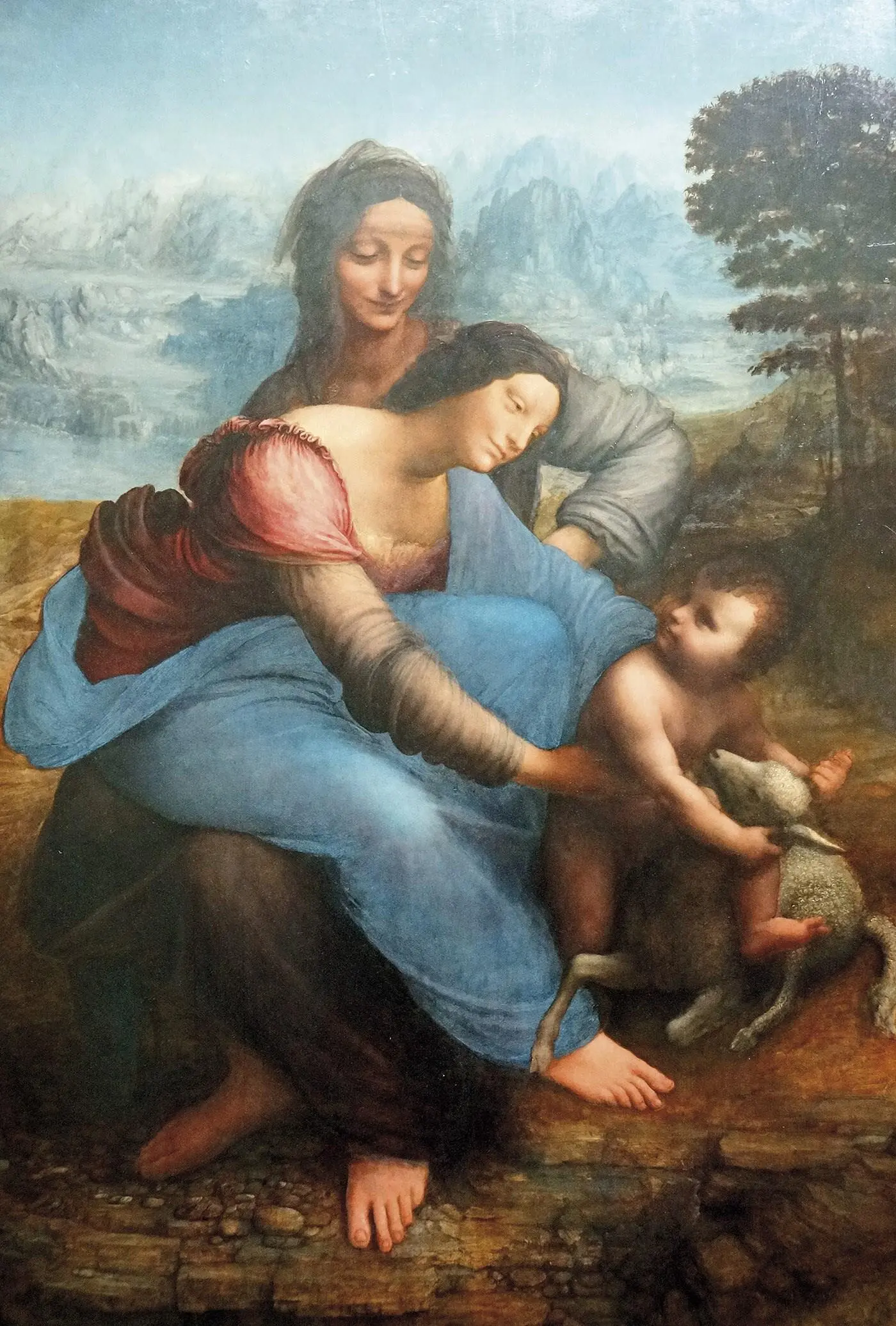 Мадонна с Младенцем и святой Анной Художник Леонардо да Винчи 123 Плач и слезы - фото 16