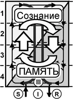 Рис 98 Общий принцип взаимодействия ИМмодулей эгрегоров Проще говоря дело - фото 307