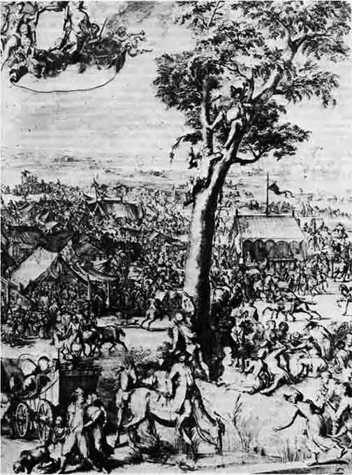 Ежегодная ярмарка около Арнема Эстамп П де Хоха 16451708 Фото Фонда - фото 5