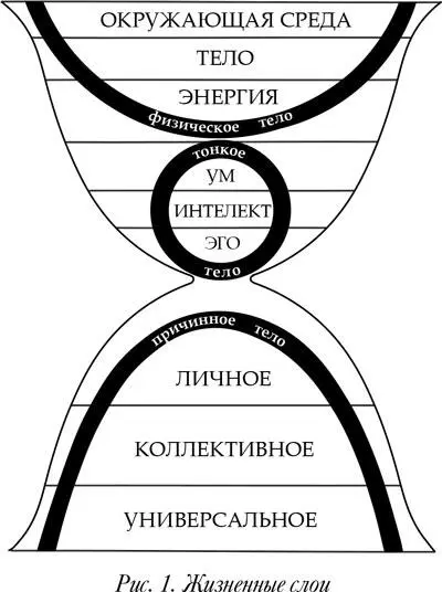 Рис 1 Жизненные слои У вас есть и личное тело которое состоит из молекул - фото 2