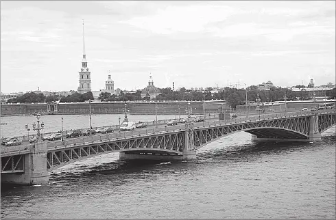Троицкий мост Художественное убранство Троицкого моста В строительстве - фото 57