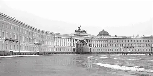 Здания Главного штаба и Министерств В доме Ланского был устроен большой - фото 101