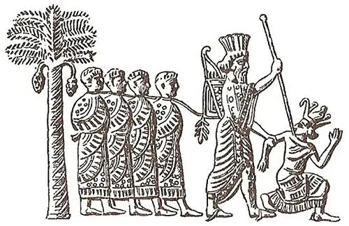 Царь Персии Камбис II берет в плен фараона Псамметиха III Персидская печать VI - фото 86