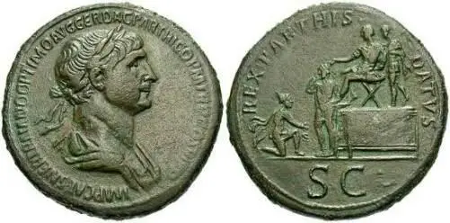 Рис 54 Сестерций императора Траяна чеканенный в 116117 г с его портретом - фото 36