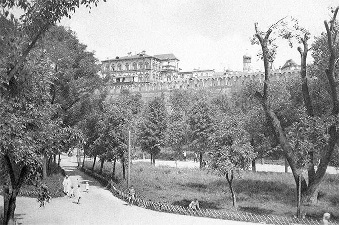 Средний Александровский сад Открытка 1930 года из коллекции Александра - фото 148