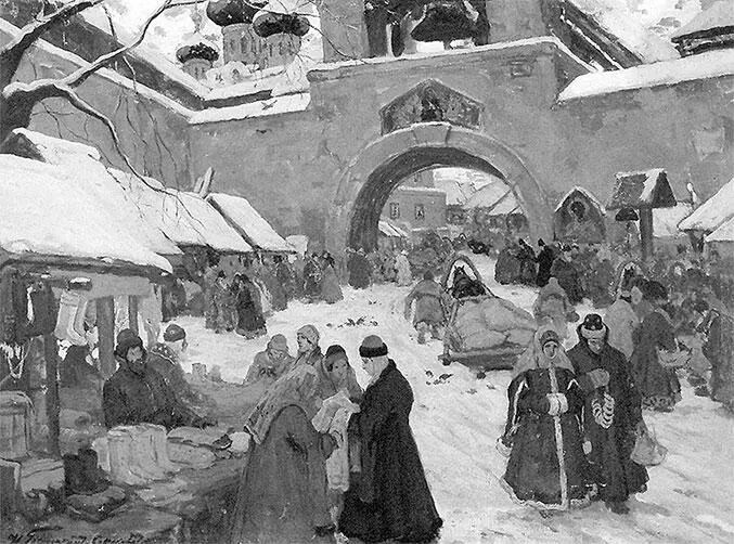И С ГорюшкинСорокопудов Базарный день в Старом городе 1910е годы Так что - фото 181