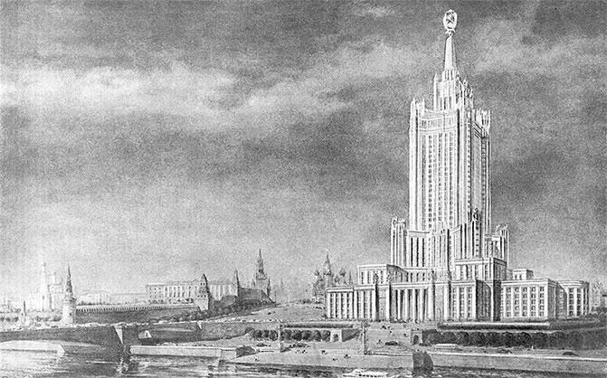 Административное здание в Зарядье проект Перспектива со стороны Москвыреки - фото 187