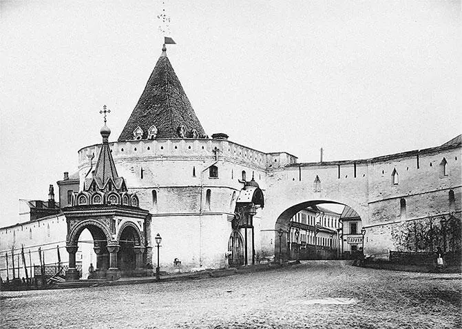 Всехсвятские Варварские ворота Фото из альбома Н А Найдёнова Москва Виды - фото 243