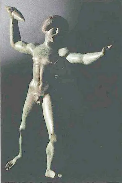 Зевс метатель молний V в до н э Бронза Коринф Согласно Гесиоду перуны - фото 12
