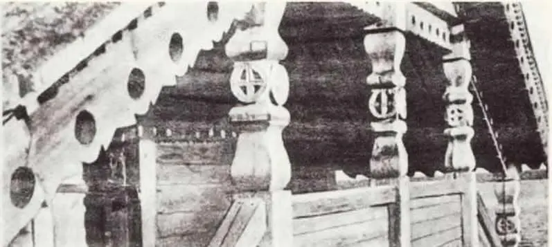 Резное убранство церкви в селе Челмужи 1605 год Ростов Великий Красная - фото 239