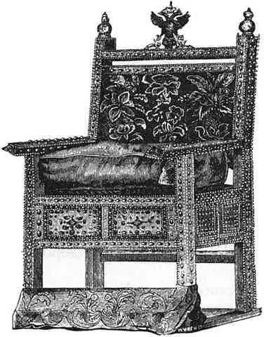 Трон царя Алексея Михайловича Начнем с Кремля и дворцов В 1646 году Алексей - фото 207