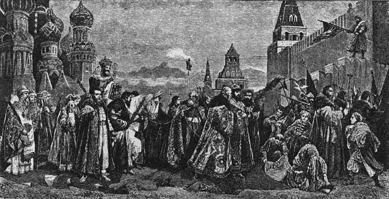 Патриаршее шествие в Вербное воскресенье В другом письме к заведовавшим - фото 212