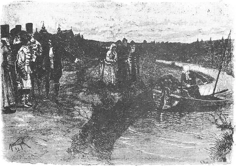 Спуск ботика на Яузу Еще летом 1684 года когда царю было всего 12 лет он - фото 263