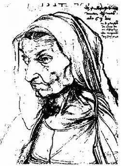 Рис 134 С картины А ДюрераПортрет матери Страх и тревога К внешним - фото 133