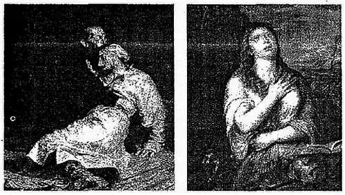 Рис 136 С картин И Е РепинаИван Грозный убивает сына и ТицианаКающаяся - фото 135