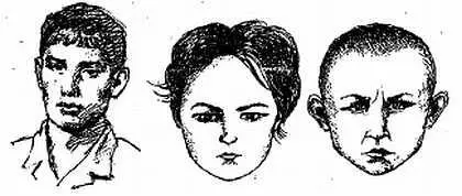 Рис 31 Лица молодых людей Рис 32 Лица людей среднего возраста Рис 3 - фото 32