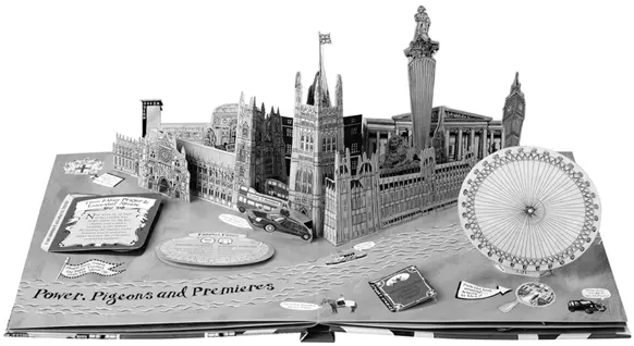 Pop up книга Дженни Мейзелс Лондон 2012 Однако в мастерстве создателям - фото 7