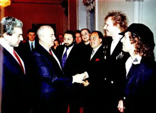 Декабрь 1991 г историческая встреча с Михаилом Горбачевым в Кремле - фото 31