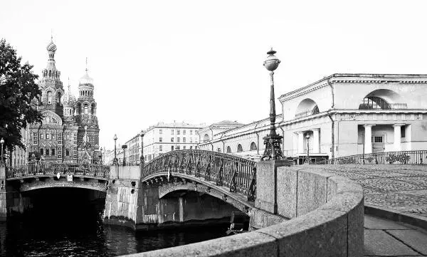 Трехколенный мост Фото 2000х гг Оформление Трехколенного моста - фото 21